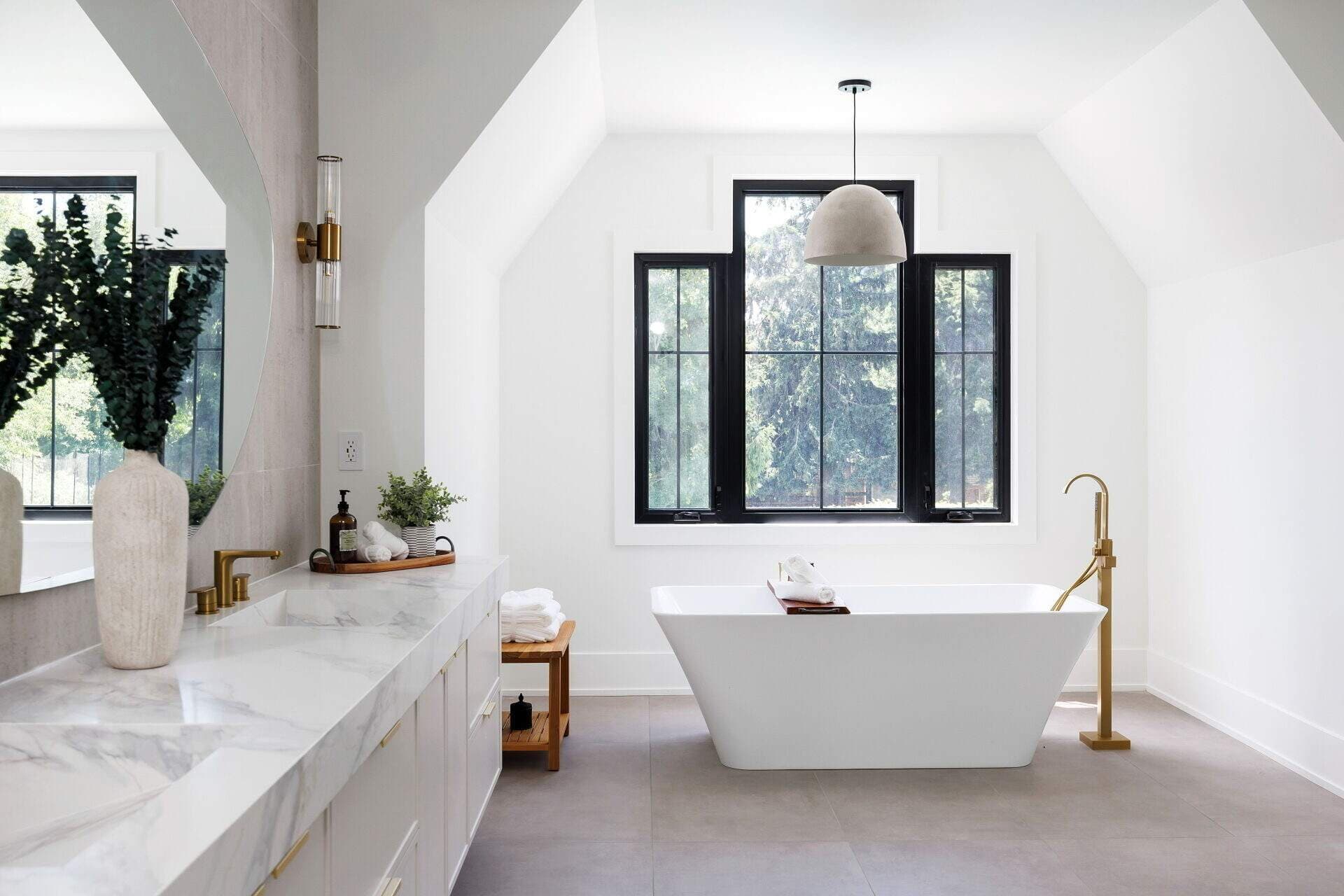 A bathroom renovated by Platinum Bathrooms